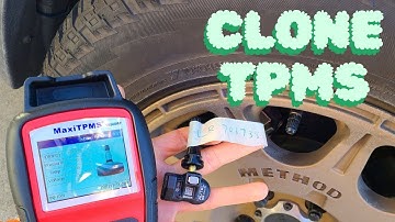 Copy By OBD Tire Pressure Monitoring Sensor (TPMS) With Autel TS508WF