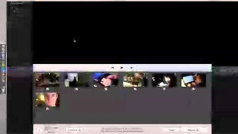 Importing Video from a Camera in iMovie