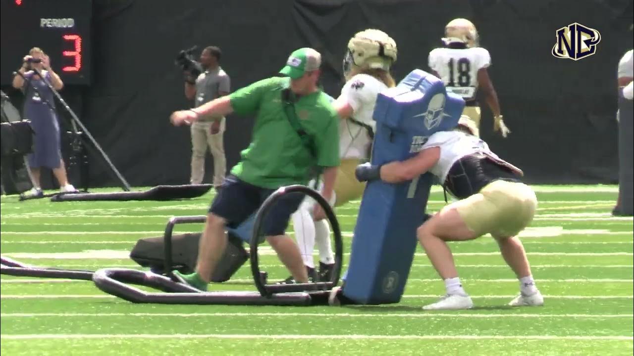 Notre Dame football preseason camp Practice 15 highlights YouTube