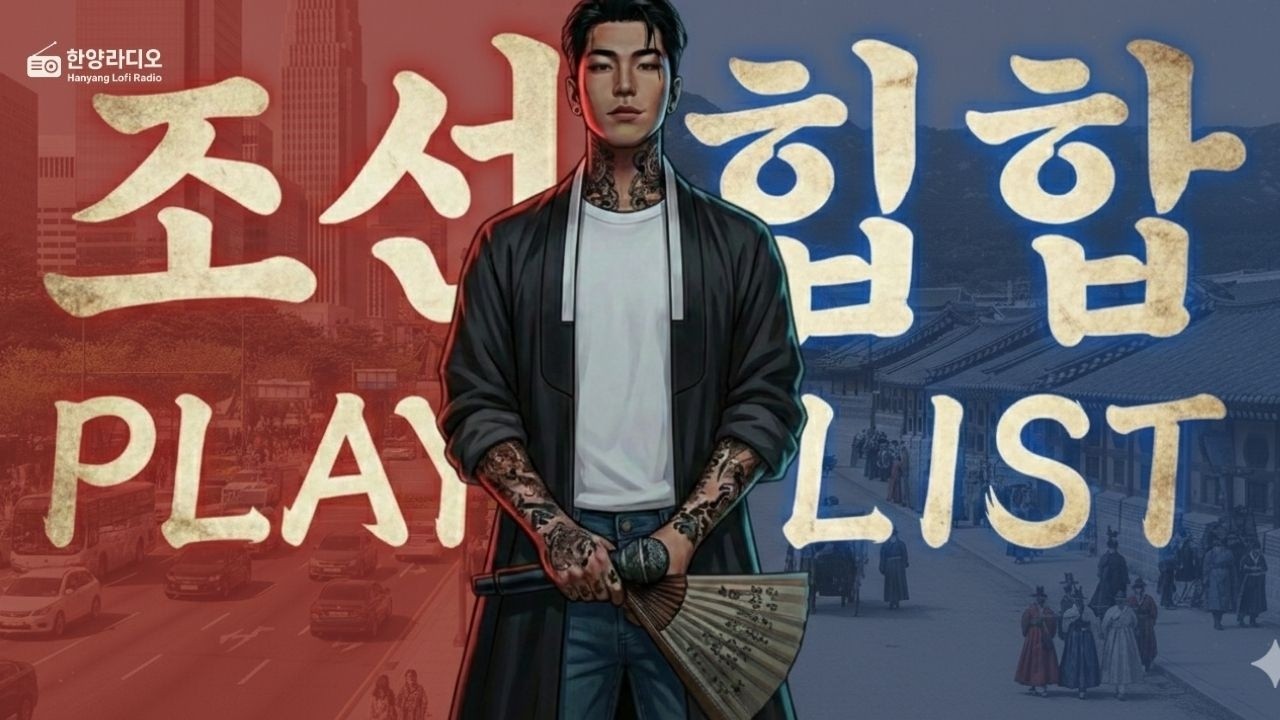 [Playlist] 듣자마자 도파민 터지는 조선 힙합 ⚡️ 운동할 때 듣는 국악 트랩 (Joseon HipHop Mix)