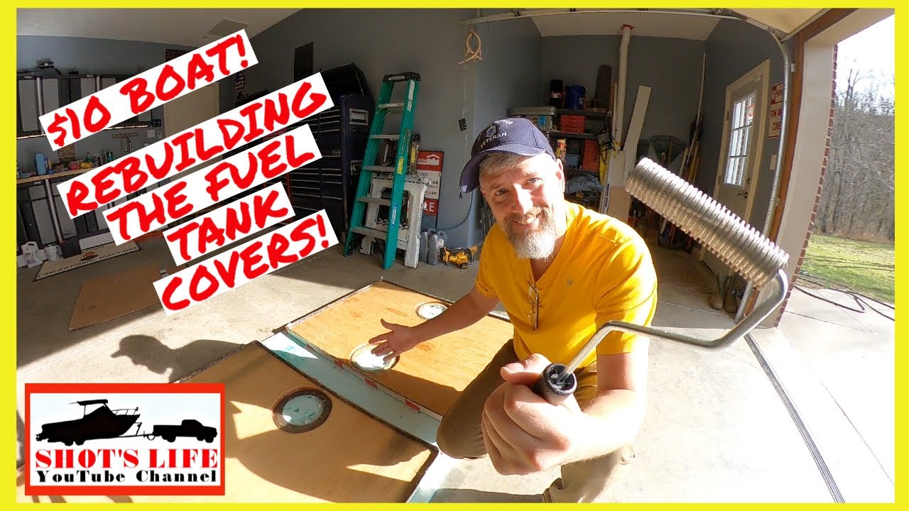 10 Boat Rebuilding the Fuel Tank Covers EPS 15 Shots Life YouTube
