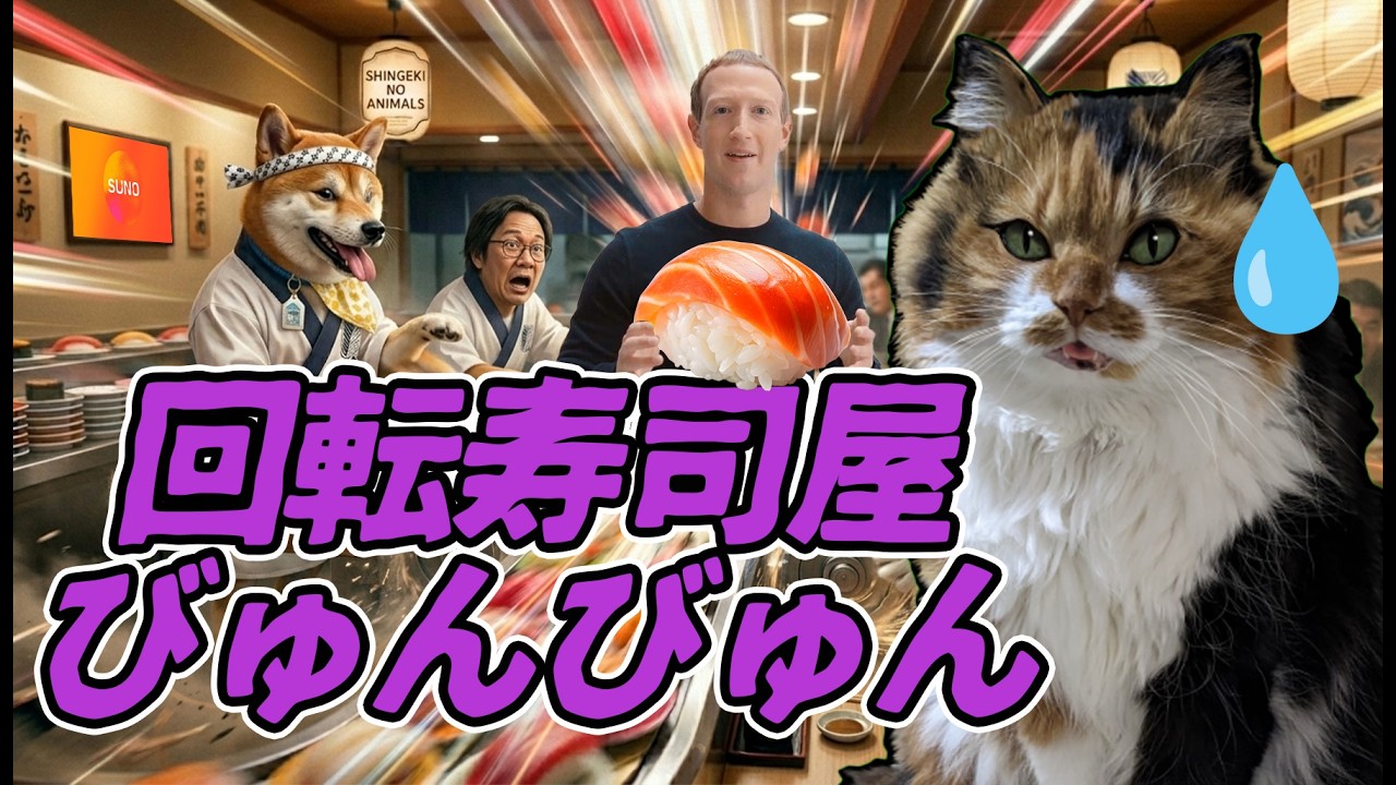 ぞうさん Kaitenzushi Zeus] The Legendary Song, Zoom-Zoom Sushi Zoom-Zoom