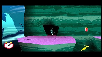 [TAS] PSX Bugs Bunny: Lost in Time - The Conquest of Planet X - All items