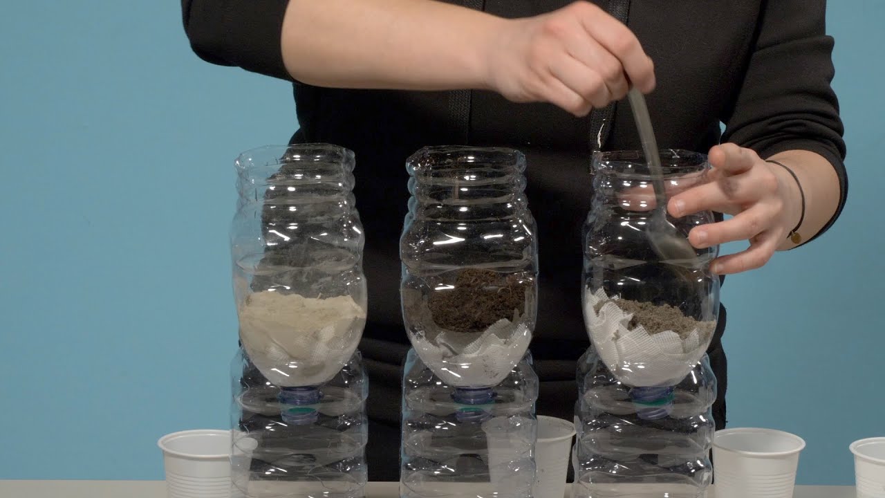 Un fiume di scienza: esperimenti sull'acqua da fare a casa o a scuola. Permeabilità del suolo.