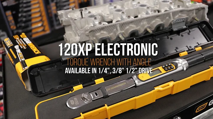 GEARWRENCH 120XP Electronic Torque Wrench with Angle