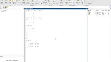 MATLAB Tutorials | #22 Matrix Division (Urdu/Hindi)