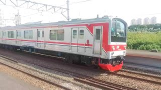 2023.12.31 通勤線 JR 205-18+23 目的地 ブカシ/チカラン