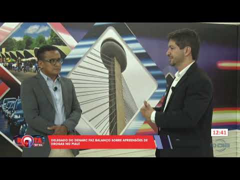 Delegado Samuel Silveira conversa sobre apreensão de drogas no Piauí 23 04 2024