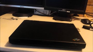 IBM Thinkpad A31p overview video.