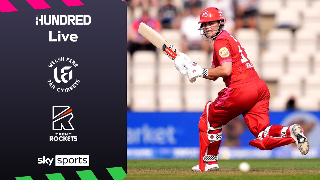 LIVE | Welsh Fire Women v Trent Rockets Women | The Hundred