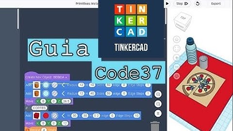 🍕🍕 Bloques de código👍 en Tinkercad ⚓Diseñar y Modelar 3D🕹 #tinkercad👀 #codeblocks🛳️ @guiacode37  ✨