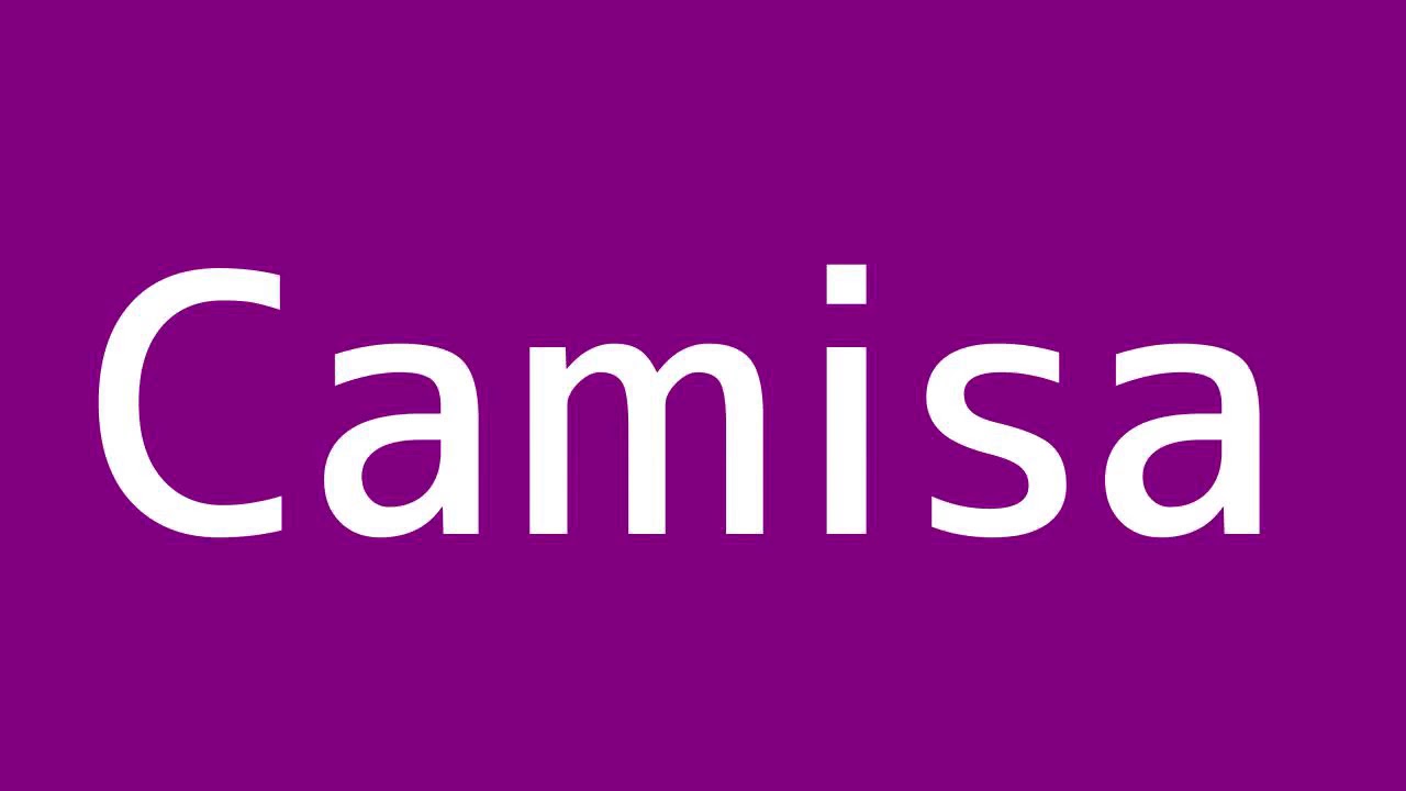 How to say Shirt in Spanish - YouTube