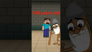Age Evolution - from 3 to 500 years old #Minecraft #brainrot  #Shorts #Meme #animation #funny #memes