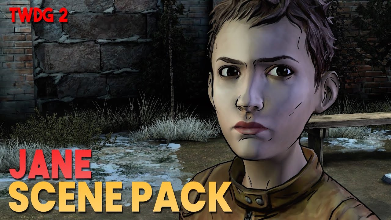 Набор сцен Джейн || Игра «Ходячие мертвецы», 2-й сезон || 1080p, 60 кадров в секунду