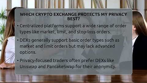 Which Crypto Exchange Protects My Privacy Best? - All About Crypto Exchanges