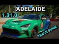 دليل حلبة أديلايد ستريت تويوتا GR86 سباقات IRacing الثابتة 