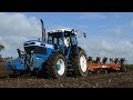 Ford 8830 Powershift Ploughing w/ 6-Furrow Kuhn Manager Plough at Ford Days 2017 | DK Agriculture