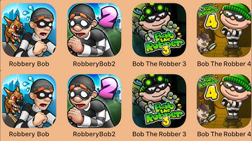 Robbery Bob,Robbery Bob 2,Bob The Robber 3,Bob The Robber 4