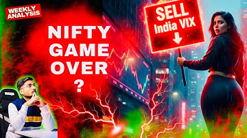 India Vix effect on Market now ? | Will Market Crash now ? | Nifty top and bottom