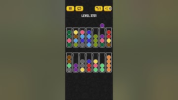 Ball Sort Puzzle Level 3731 = Cup Sort Puzzle Level 3731 = Water Sort Puzzle Level 3731 All the same