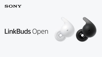Sony Wireless Headphone LinkBuds Open Product Video (with Audio Description) | Sony Official