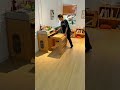 え、ここまで広がるの！？神キッチン家具見つけた😳#アイランドキッチン #伸長式テーブル #省スペース家具 #キッチン収納 #インテリア #家具紹介 #shorts #アイランドテーブル