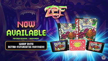 ZPF - Launch Trailer - Now Available for Sega Genesis/Mega Drive