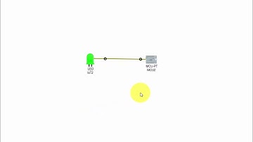 How to make a LED blinking by programming on a MCU