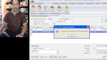 cara bikin pesanan pembelian atau po di ipos 4