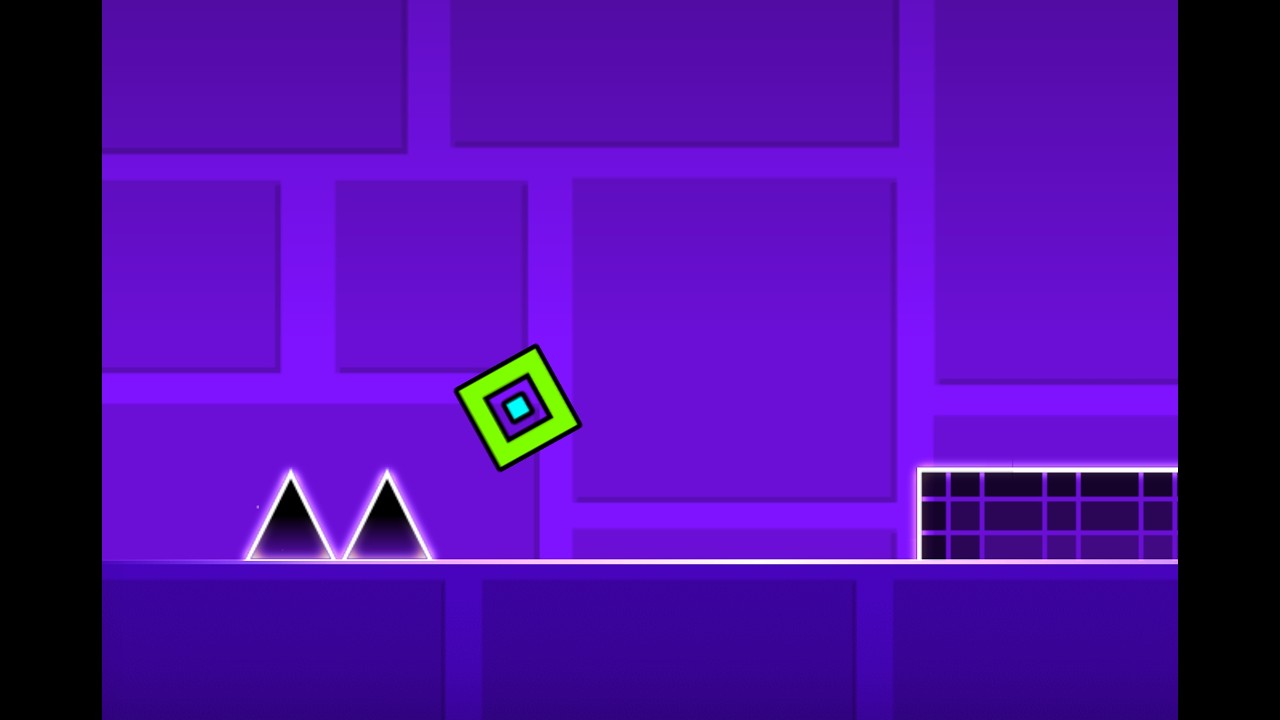 playing geometry dash #geometrydash #shorts - YouTube
