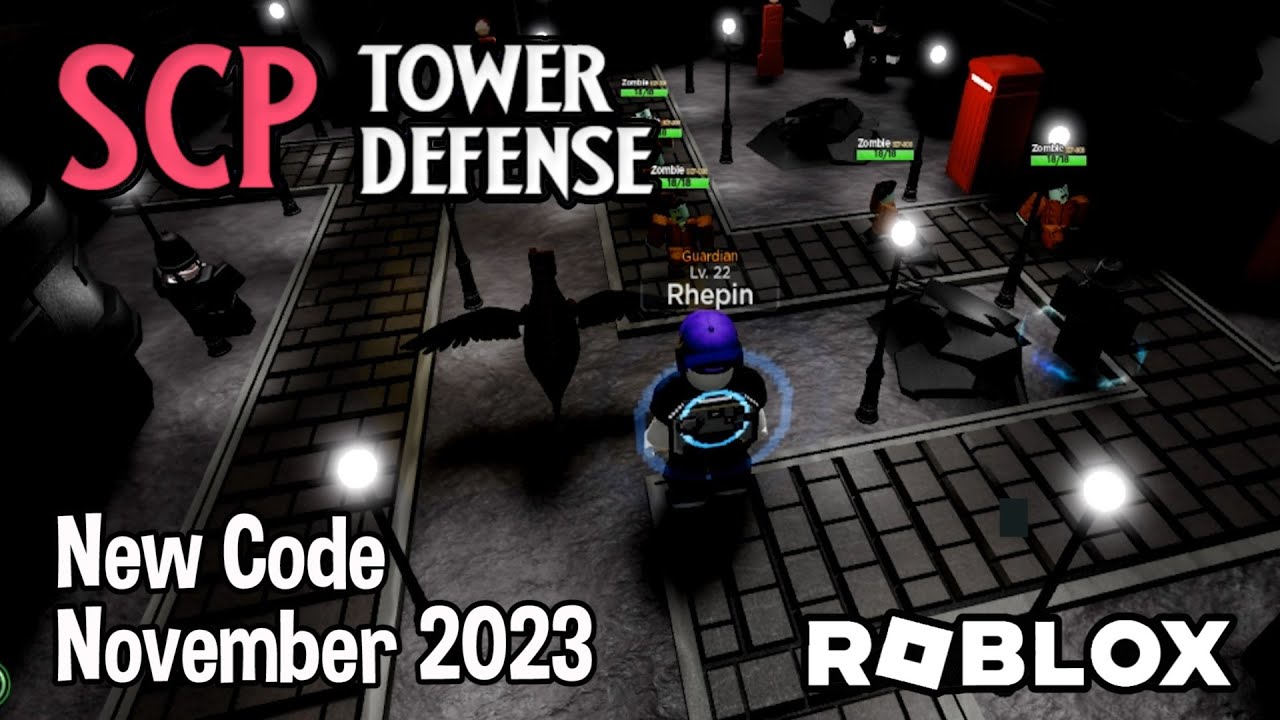 Roblox SCP Tower Defense New Code October 2023 