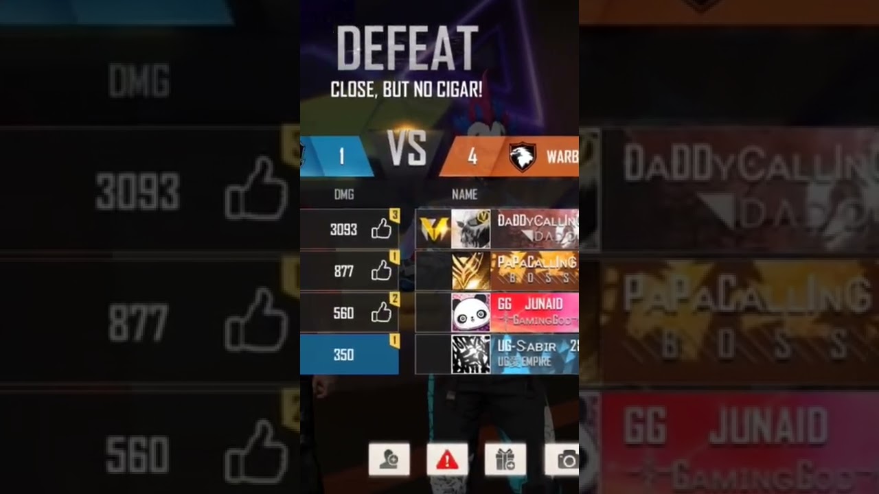 India's Highest Level Free Fire Player Daddy calling Is In My Game | 