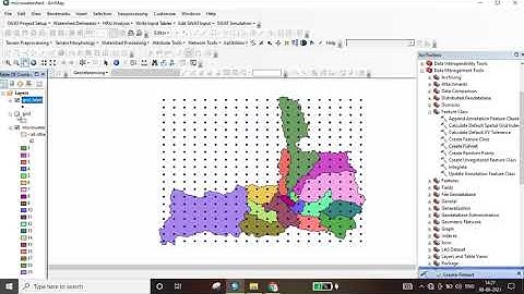 Create Grid Polygon Using Fishnet Tool in ArcGIS