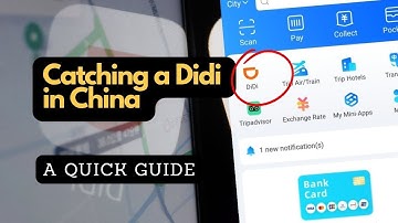 How To Use Didi App In WeChat or AliPay in China | 3 minute Guide