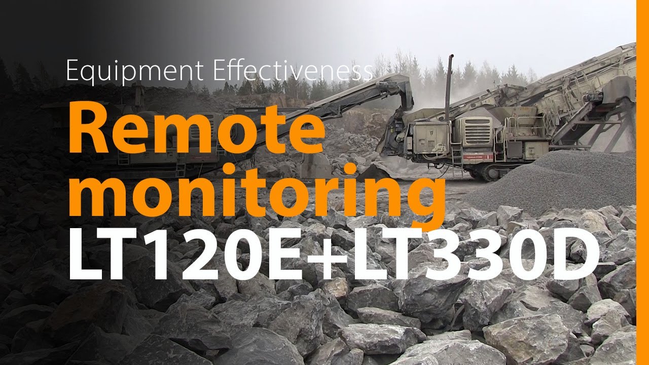 Lokotrack® LT120E™ + LT330D™ - Moreenijaloste Oy