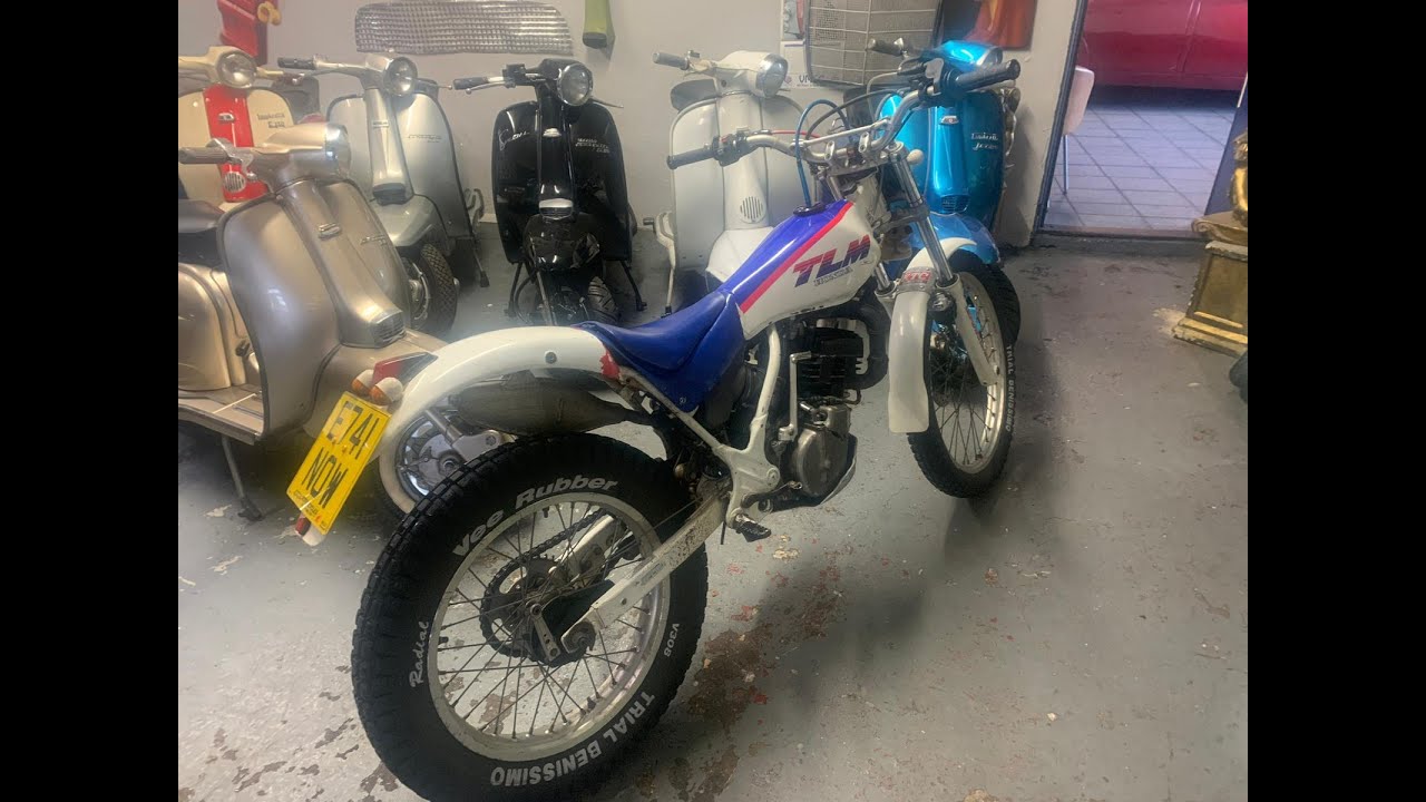 Honda TLM Off Road Motorbike - YouTube