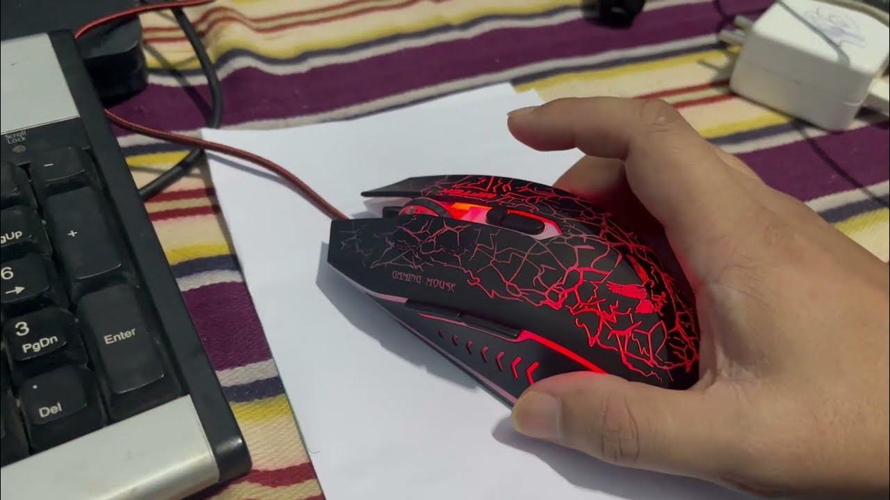 Unboxing Video Of MFTEK Gaming Mouse VBStore 2000 DPI Programmable