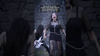 Hi! We’re a Symphonic Metal Band from Mexico called Aryem!🤘#symphonicmetal #femalefrontedmetal