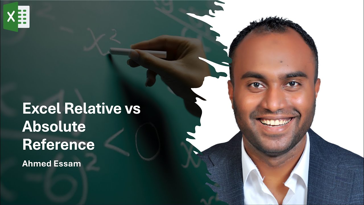 Excel Relative vs Absolute Reference - YouTube