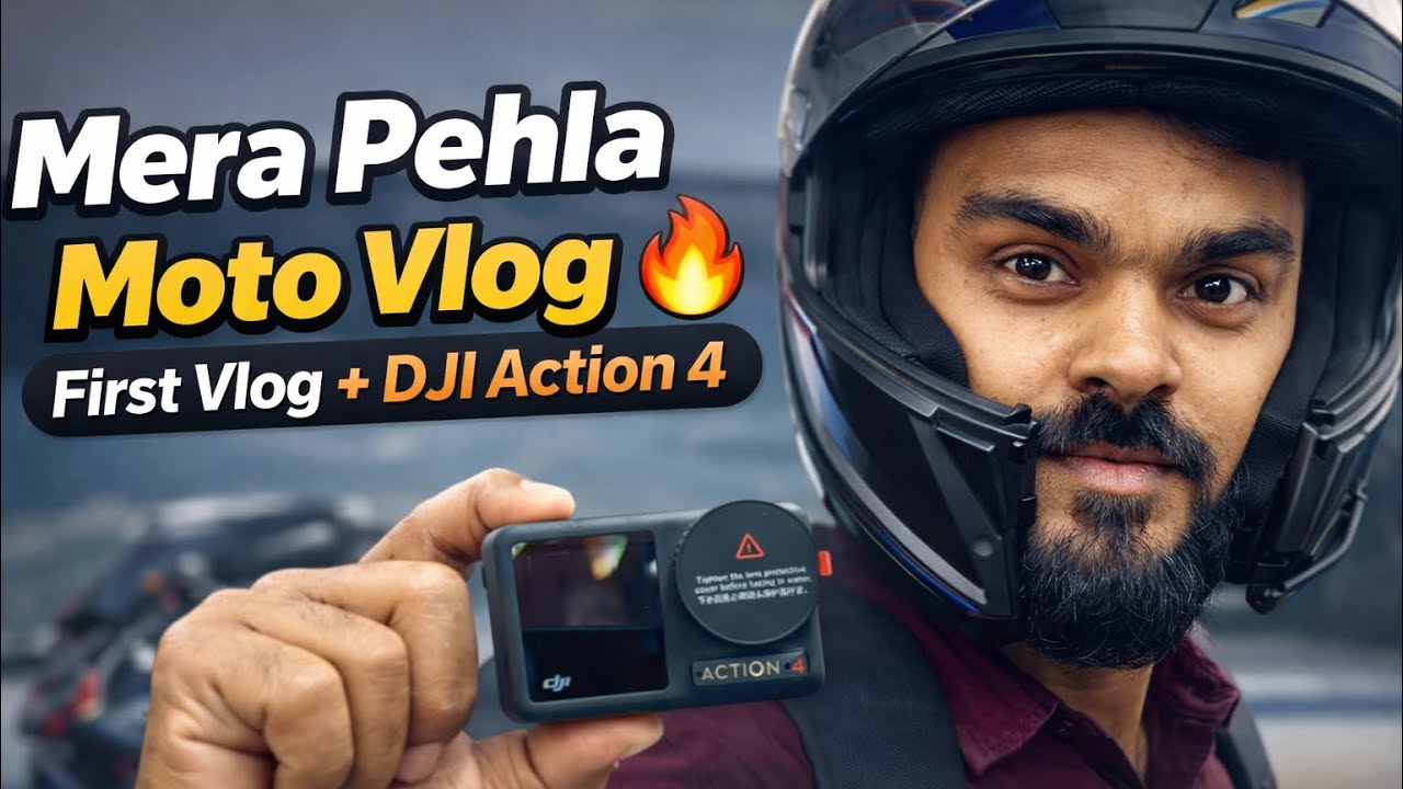 Dream Start 😍 | My First Moto Vlog | Buying DJI Osmo Action 4 in Kolkata @Bongthrottleofficial 