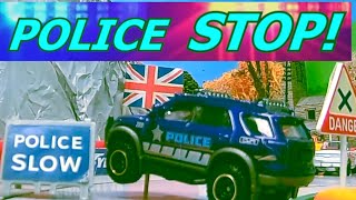 Police Chase  Stolen Car Matchbox Police in 1/64 scale city