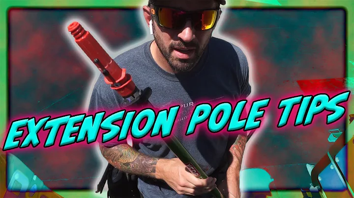 TIPS FOR EXTENSION POLE TIPS | WINDOW CLEANING TOOLS
