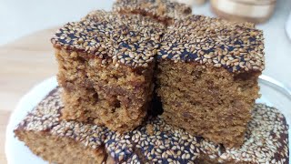 vegan cake? cake with date molasses?صفوف لبناني?صفوف صيامي?صفوف بدبس التمر