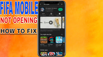 ✅ How To Fix FIFA Mobile Not Opening & Working Problem 🔴