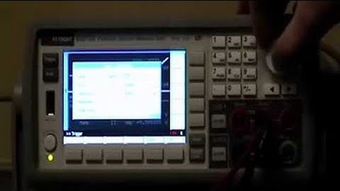 How to Sweep a Keysight B2900A SMU via an External Hardware Trigger