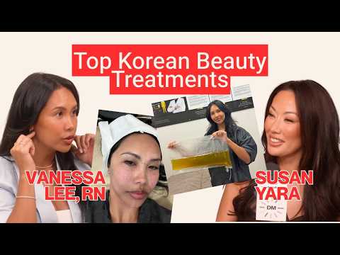 Korea's Biggest Beauty Trends with Vanessa Lee: Skin Tightening, Plasma Exchange, & More!