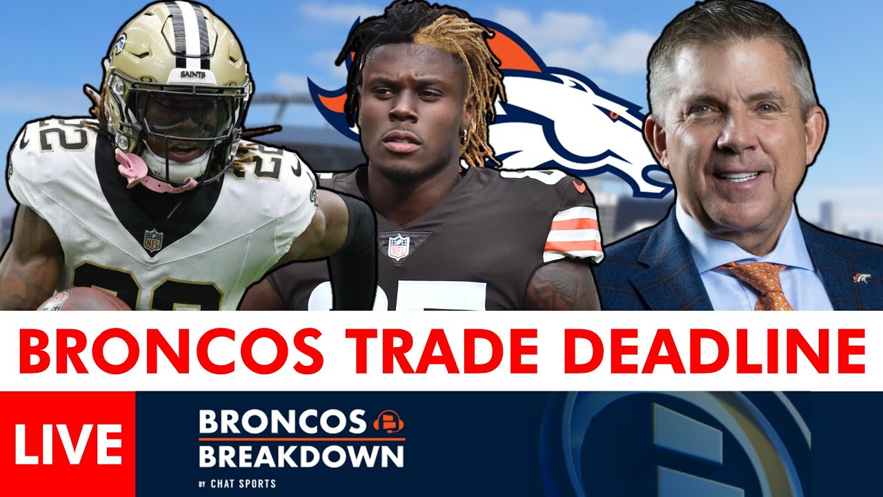 Denver Broncos Trade Deadline 2025 LIVE: Latest Trades, News, Rumors & Tracker
