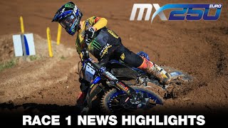 EMX250 Race 1 - News Highlights - MXGP of Latvia 2020
