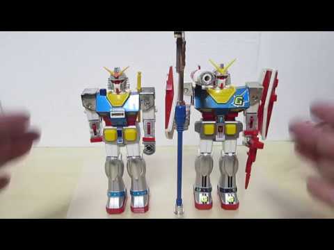 クローバー製 超合金ガンダム/ガンキャノン/ガンタンク プラ製ガンダム