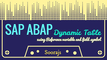 SAP ABAP - Dynamic Table generation based on a structure[Field symbol used]